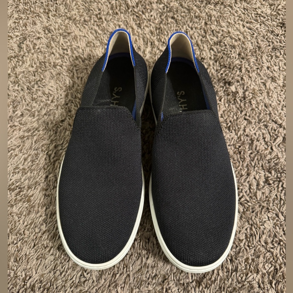 Black Slip-On Rothys Shoes